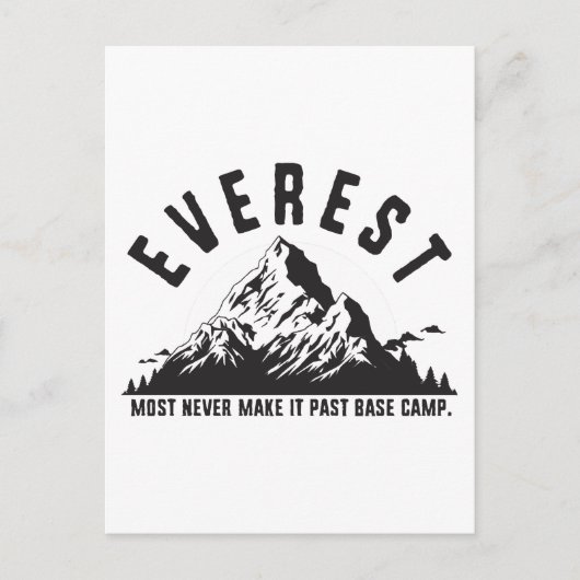 Everest Briefkaart (Voorkant)