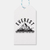 Everest Cadeaulabel (Voorkant)