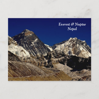 Everest en Nuptse Briefkaart