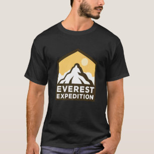 Everest Expeditions Mountain Exploration Adventure T-shirt