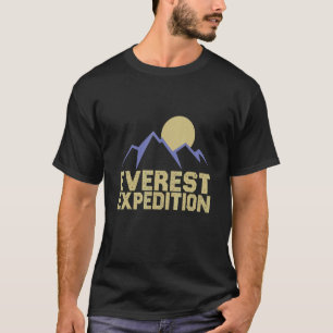 Everest Expeditions Mountain Exploration Adventure T-shirt
