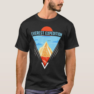 Everest Expeditions Mountain Exploration Adventure T-shirt