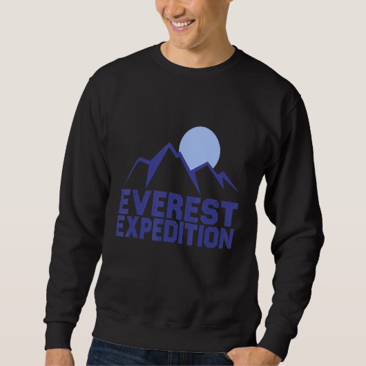 Everest Expeditions Mountain Exploration Adventure Trui (Voorkant)