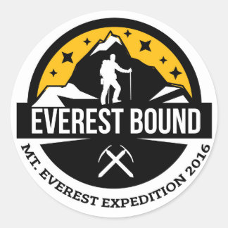 Everest gebonden Sticker
