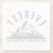 Everest Glazen Onderzetter (Achterkant)