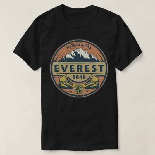 Everest Himalaya 1 T-shirt (Design voorkant)