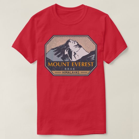 Everest Himalaya 3 T-shirt (Design voorkant)