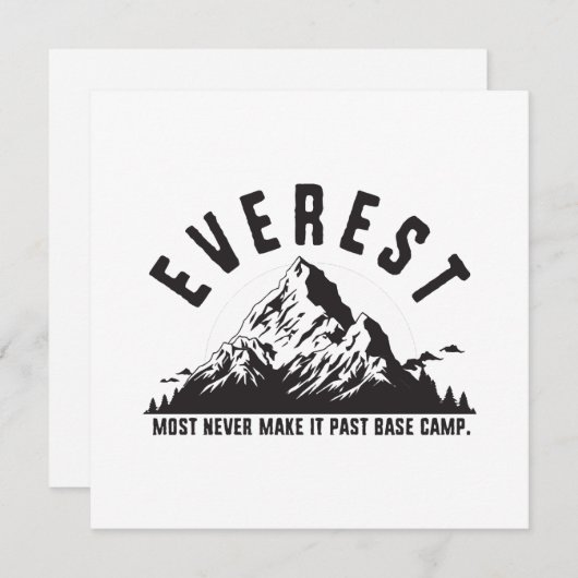 Everest Kaart (Voorkant / Achterkant)