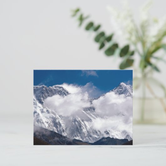 Everest Peak Briefkaart (Staand voorkant)