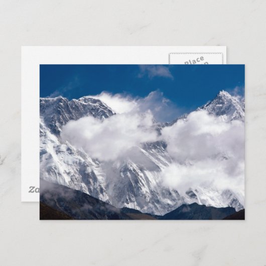 Everest Peak Briefkaart (Voorkant / Achterkant)