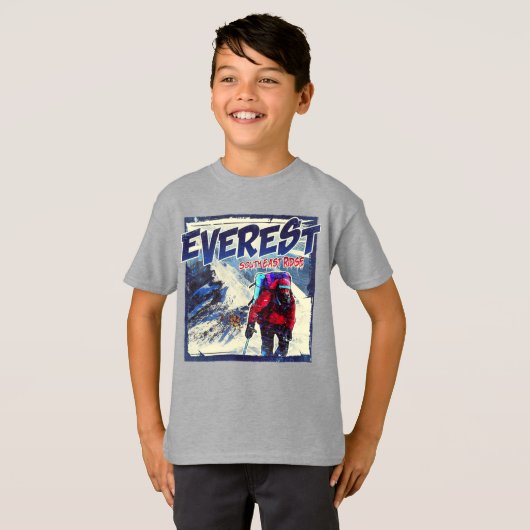 Everest South East Ridge T-shirt (Voorkant volledig)