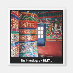 Everest uitzichten, gebedshuizen - Nepal Magneet