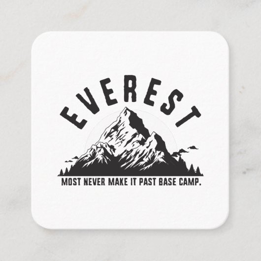 Everest Vierkante Visitekaartje (Voorkant)