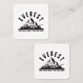 Everest Vierkante Visitekaartje (Voorkant / Achterkant)