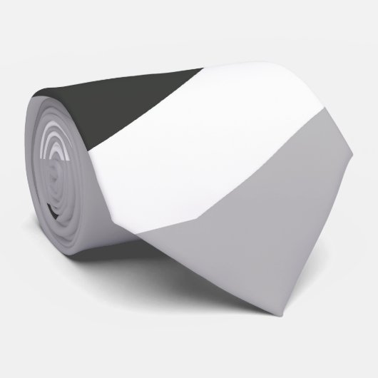 Everest - zwart stropdas (Opgerold)