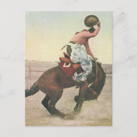 Everett McGucin over Blue Dog Cheyenne Frontier Da Briefkaart (Voorkant)