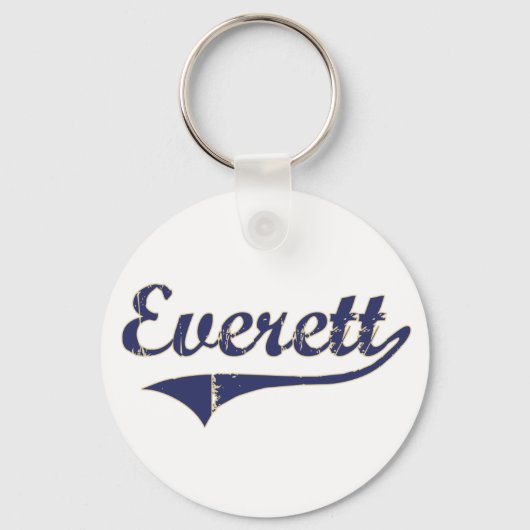 Everett Washington Classic Design Sleutelhanger (Voorkant)