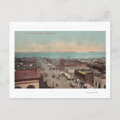 Everett, WAView of Hewitt Ave.Everett, WA Briefkaart (Voorkant)