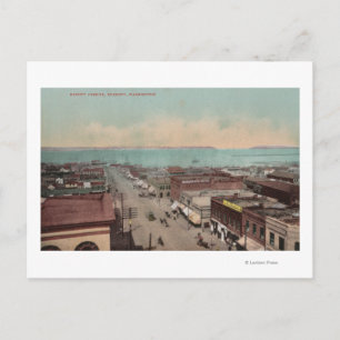 Everett, WAView of Hewitt Ave.Everett, WA Briefkaart