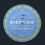 Everflow Dartboard Dartbord<br><div class="desc">Verhoog uw doelnauwkeurigheid met dit unieke dartboard. Hoewel je scores niet direct in je mediakopcampagnes vertaalt,  helpt het je om wat plezier en ontspanning te hebben tijdens WFH of met je collega’s rond te hangen aan de kantoor.</div>