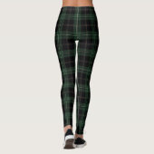 Everglade, Celtic Green, Black Tartan; Pset Leggings (Achterkant)