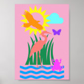 Everglade Creatures Poster (Voorkant)