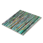 Everglades 6 x 6 keramische tapijten tegeltje (Zijkant)