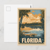  Everglades Alligator reizen Briefkaart (Voorkant / Achterkant)