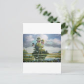 Everglades Art Briefkaart (Staand voorkant)