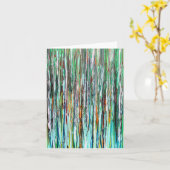 Everglades Blank Notecard Kaart (Gele Bloem)