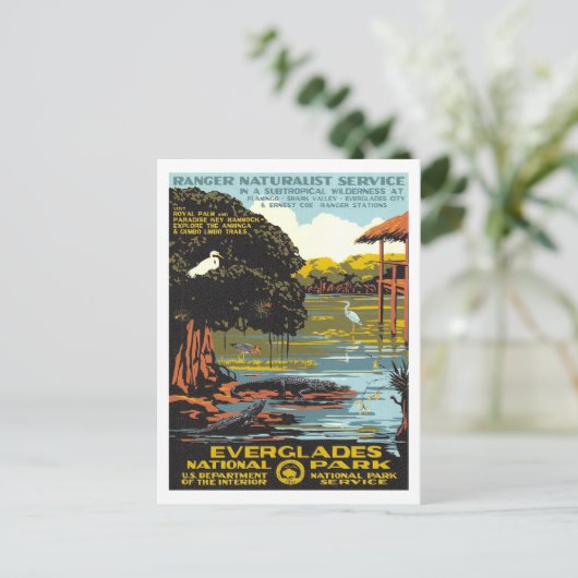 Everglades Briefkaart (Staand voorkant)
