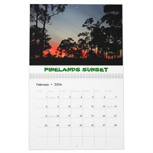 Everglades Calendar Kalender (Feb 2026)