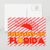 Everglades City, Florida Briefkaart (Voorkant / Achterkant)