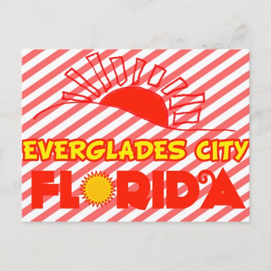 Everglades City, Florida Briefkaart (Voorkant)