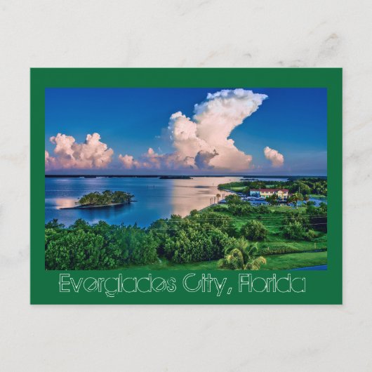 Everglades City, Florida, VS Briefkaart (Voorkant)