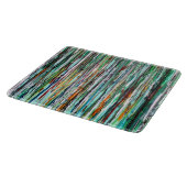 Everglades Deco glazen snijplank (Hoek)