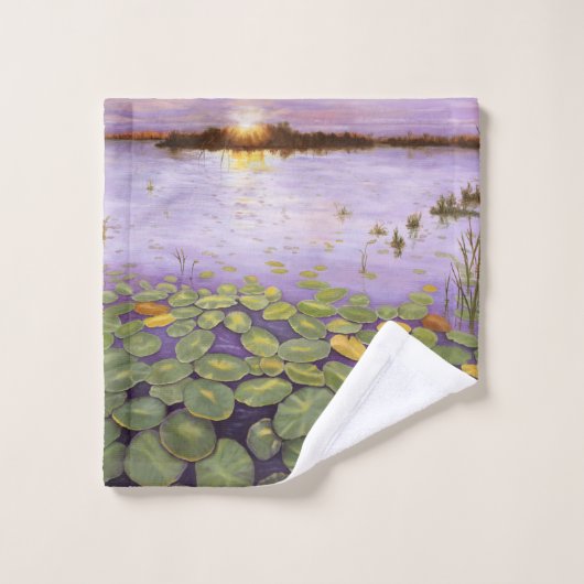 Everglades Evening Bad Handdoek (Wasdoekje)