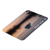 Everglades Florida Alligator Travel Magneet (Linkerzijde)