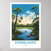 Everglades Florida Reisprint Poster (Voorkant)