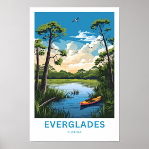 Everglades Florida Reisprint Poster