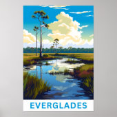 Everglades Florida Reisprint Poster (Voorkant)