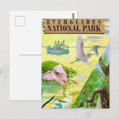 Everglades National Park ansichtkaart Briefkaart (Voorkant / Achterkant)