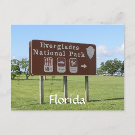 Everglades National Park, Florida Briefkaart (Voorkant)