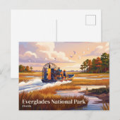 Everglades National Park Florida Briefkaart (Voorkant / Achterkant)