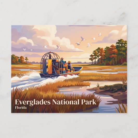 Everglades National Park Florida Briefkaart (Voorkant)
