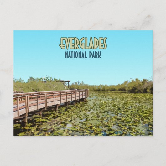 Everglades National Park Florida Briefkaart (Voorkant)