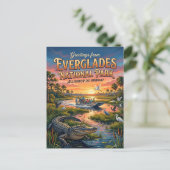 Everglades National Park Florida Briefkaart (Staand voorkant)
