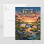 Everglades National Park Florida Briefkaart (Voorkant / Achterkant)