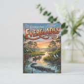 Everglades National Park Florida Briefkaart (Staand voorkant)