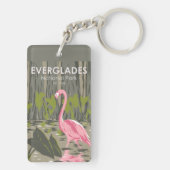Everglades National Park Florida Double Sided Sleutelhanger (achterkant)
